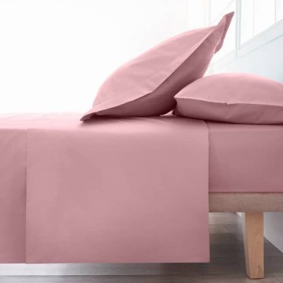 Juego de sábanas rosa