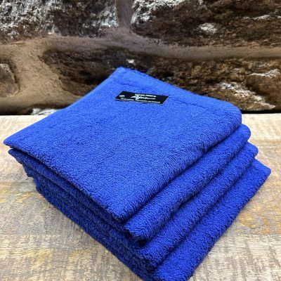 OFERTA FLASH 4 TOALLAS 50X100 Azules