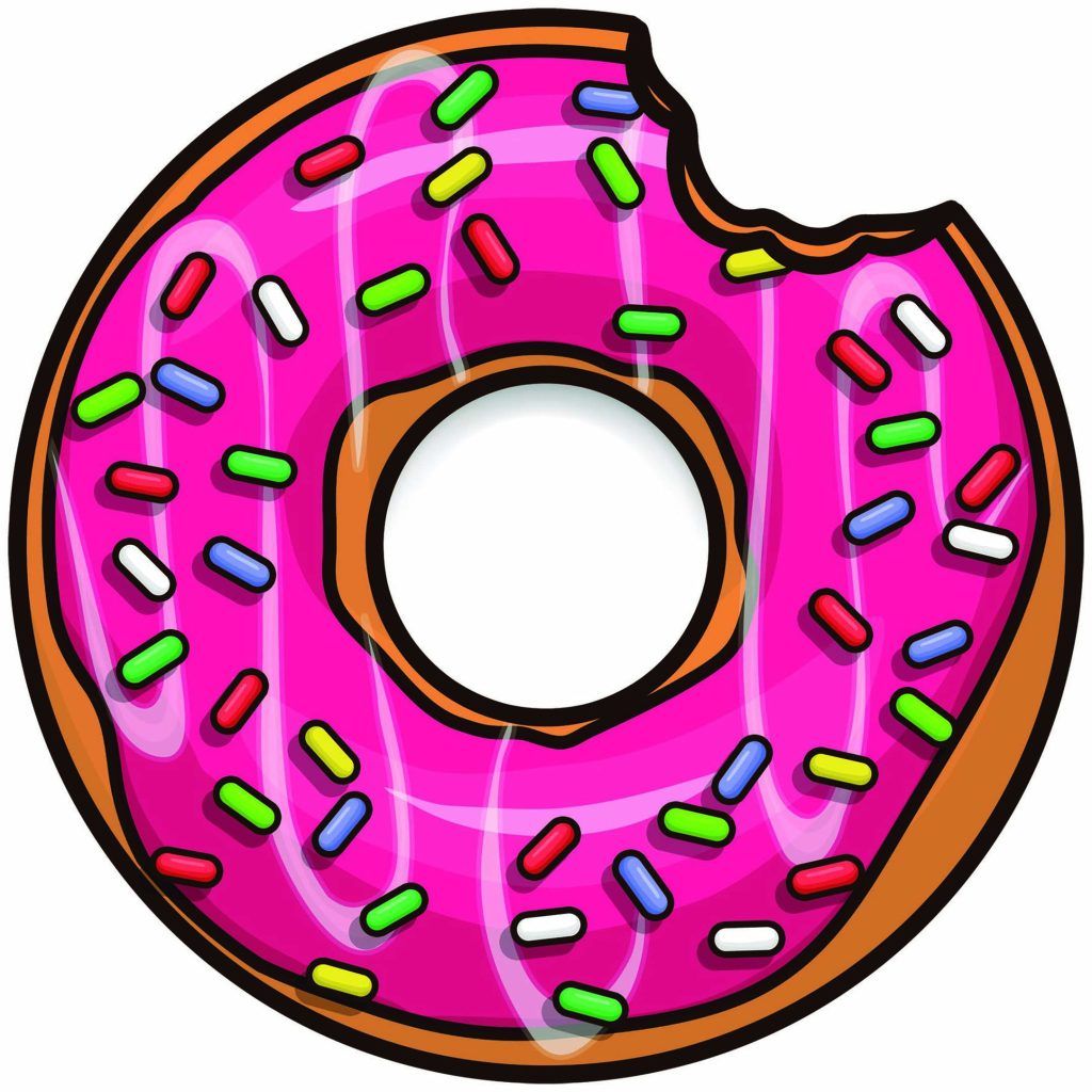 Toalla de playa donut