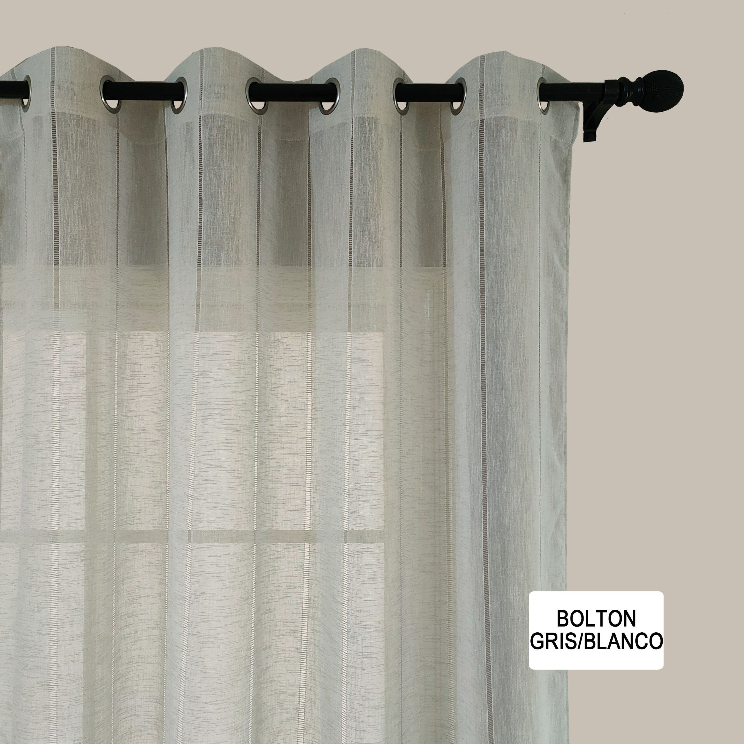 BOLTON GRIS/BLANCO