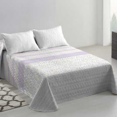 Colcha de Verano Reversible Frida Gris