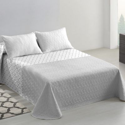 Colcha de Verano Reversible GRETEL GRIS