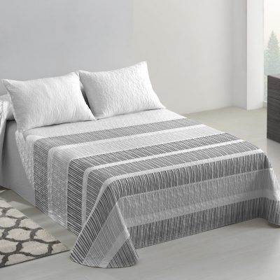 Colcha de Verano Reversible LUKE GRIS