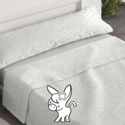 Sabana Burrito Blanco Flores 869