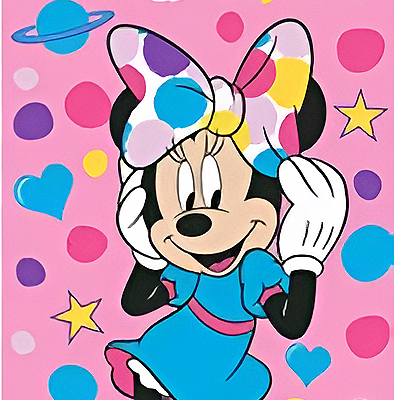Toalla de playa Minnie
