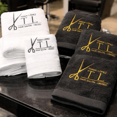 Toallas personalizadas con logotipo de empresa