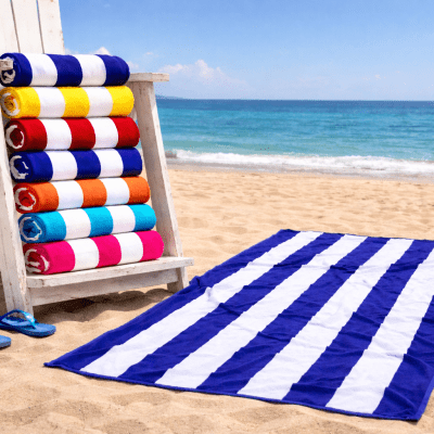 Toalla de Playa Personalizada Algodón Egipcio 100%