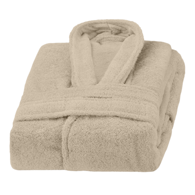 Albornoz Elite 100% Algodón Beige