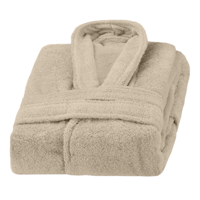 Albornoz Elite 100% Algodón Taupe