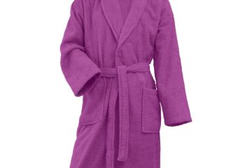 Albornoz Morado Rizo 100% Algodón Adulto