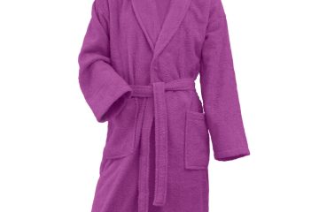 Albornoz Morado Rizo 100% Algodón Adulto